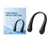 zwxqe Dispositivo de ventilador de refrigeración, soplador de aire personal portátil, enfriador portátil de velocidad, circulador de aire recargable sin aspas, detalles de accesorios de comodidad de