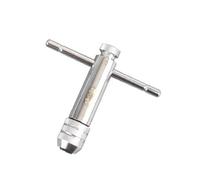 ZYAYNG 2 uds M3-M8 llave de terraja manual trinquete ajustable M5-M12 accesorios herramienta roscado inverso extendido hacia adelante Grifo y Die Set métrico Para Bricolaje