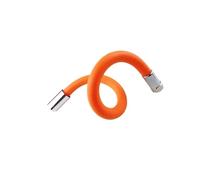 ZYCHSJXA Extensión de Manguera Flexible de 360 Grados, Tubo Universal, Conector, Extensor de Grifo, a Prueba de Salpicaduras, para Cocina y baño (Naranja-M)