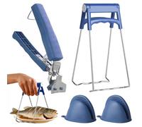 ZYEKIU Pinzas Cocina 4 Piezas Pinzas de Cocina Utensilios de Silicona