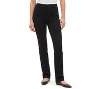 Zylioo Pantalones de vestir elásticos para mujer de 32 a 34 pulgadas, pantalones de trabajo ajustados y mini acampanados para negocios, oficina, uso casual, Negro, XXL extra grande