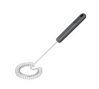 Zyliss Batidor de Cocina en Espiral, Paja de Trigo/Acero Inoxidable, Batidor de Mano, Espumador, Gris Beluga, 30 cm x 7 cm, Apto para lavavajillas