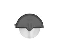 Zyliss Cortapizzas 13 cm, Cortador de pizza con rueda de acero inoxidable | Mango ergonómico antideslizante, Protector de hoja incluido, Hoja desmontable, Color gris
