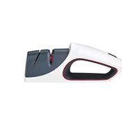 Zyliss E920199 Control Afilador de Cuchillos, Plástico/Cerámica, Gris/Blanco, Herramienta para Afilar Cuchillos de Cocina, Lavar a Mano Únicamente