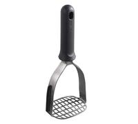 Zyliss Prensa Puré, Acero Inoxidable Resistente, Raspador de Silicona