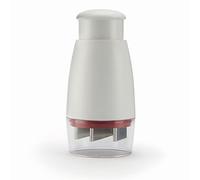 Zyliss Zick Zick Clásica Picadora Manual, Picador de Cebolla, Cortador de Verduras, Plástico/Acero inoxidable, Blanco/Rojo, Apto Para Lavavajillas, E910012