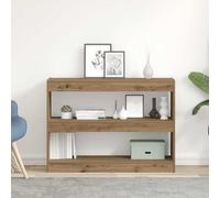 zylophax Estantería Madera de ingeniería 2 Niveles 100 x 30 x 72 cm, Mueble Organizador con baldas y Cubos para salón, Dormitorio, despacho o Estudio, almacenaje de Libros y decoración