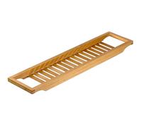 ZYLX SHOPPING - Bandeja de Bañera de Bambú 70×14,5×4,5 cm | Estante Organizador para Baño y Spa en Casa