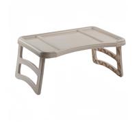 ZYLX SHOPPING - Bandeja Plegable Multiusos 51×33×23,5 cm en 7 Colores | Desayuno, Portátil y Mesa Auxiliar Pastel brown