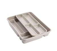 ZYLX SHOPPING - Cubertero Organizador de Cubiertos 40×30×7 cm | 5 Colores Elegir | Bandeja Cajón con Compartimentos
