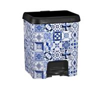 ZYLX SHOPPING - Cubo de Basura con Pedal 7L | Pequeño, Compacto y Decorativo | Diseño Moderno e Higiénico para Cocina y Baño