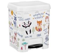 ZYLX SHOPPING - Cubo de Basura con Pedal 7L | Pequeño, Compacto y Decorativo | Diseño Moderno e Higiénico para Cocina y Baño