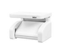 ZYLX SHOPPING - Portarrollos de Baño con Ventosa sin Taladro Bathlux | Modelo Simple o Doble | Soporte para Papel Higiénico Blanco