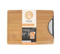 ZYLX SHOPPING - Tabla de Cortar de Bambú MasterChef con Asas Varios Tamaños Resistente y Ecológica