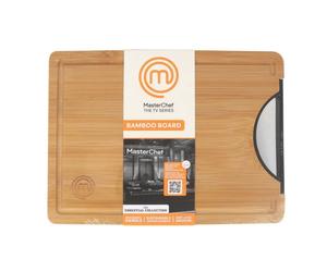 ZYLX SHOPPING - Tabla de Cortar de Bambú MasterChef con Asas Varios Tamaños Resistente y Ecológica