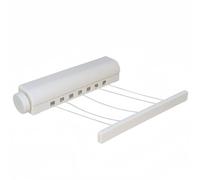 ZYLX SHOPPING - Tendedero Retráctil de Pared 5 Cuerdas | Extensible 3 m | Ahorra Espacio en Baño y Balcón