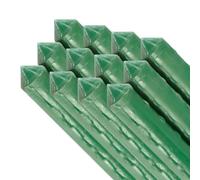 ZYLX SHOPPING - Tutor de Jardinería Verde Ø 0.8cm - Pack de 12 - Disponible en 4 Alturas (60/90/120/150cm)