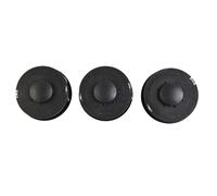 ZYNCUE Paquete de 3 bobinas de cabezal de recortadora Gc-Et 4530, Rtv 400, Rtv 550, línea de nailon de 16 mm, piezas de repuesto de 32 pies, accesorios de césped de jardín, carrete de repuesto para