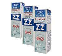 ZZ| Aerosol Antiácaros |Elimina los Ácaros del Polvo | Eficacia inmediata | No mancha | Contenido: 200 ml (Paquete de 3)