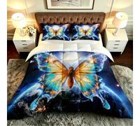 ZZXHG Edredón King Size 3D Estrella De Mar Sustituto Plumas-A286