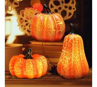 ZZXLOPEZ Calabaza para Halloween, Juego de Decoración de Otoño para Festival de la Cosecha